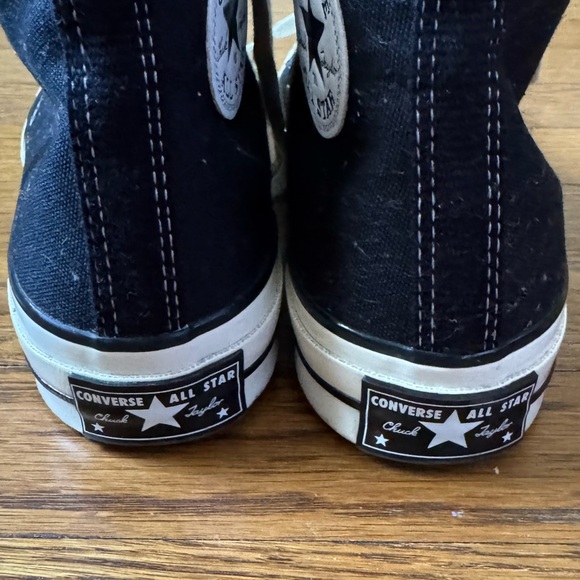 CONVERSE Chuck Taylor All Star 70 unisex Black High Top Sneakers Size 6.5W/4.5M - Picture 2 of 5